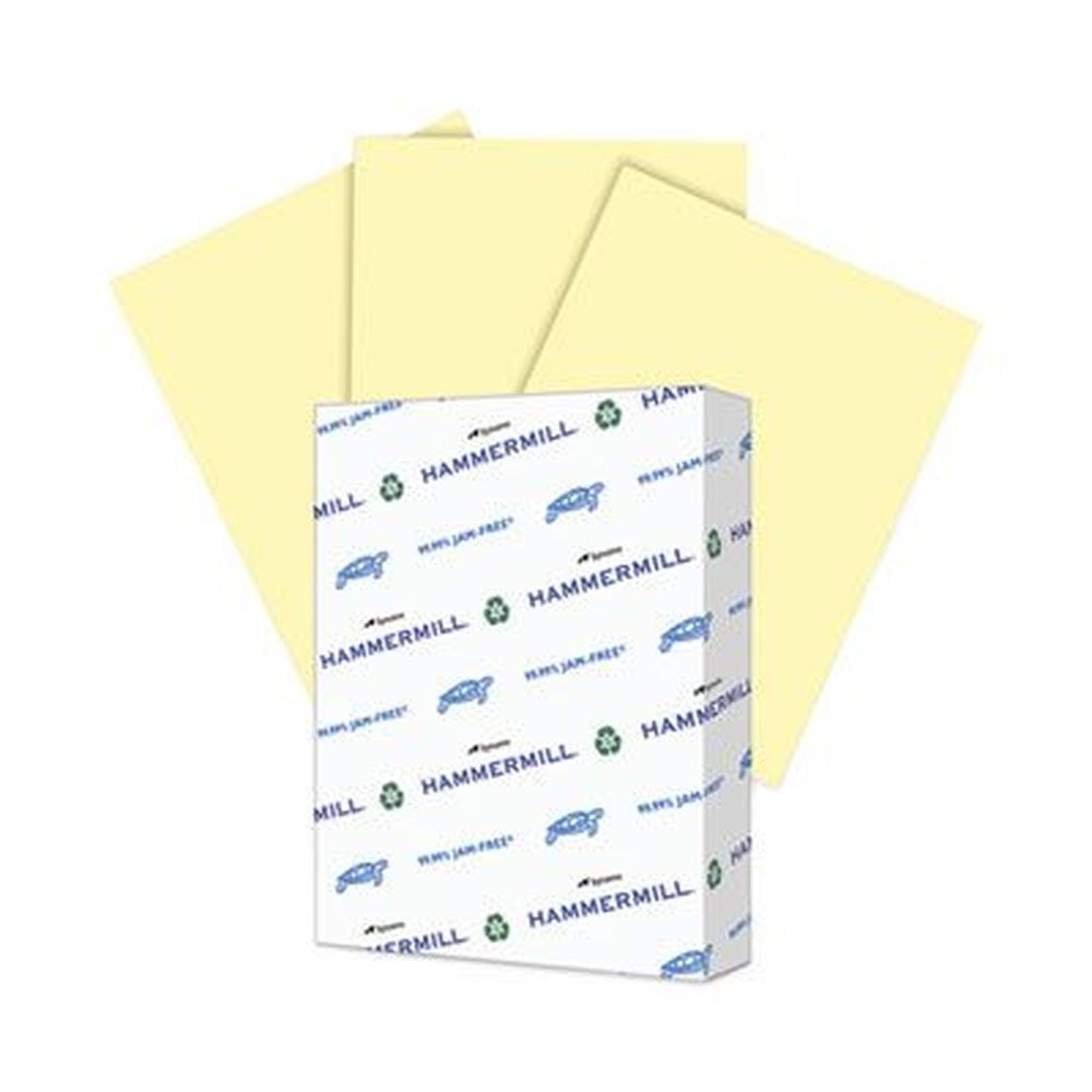 Hammermill Canary Print Paper, 20 Pound Bond Weight -- 500 Per Ream