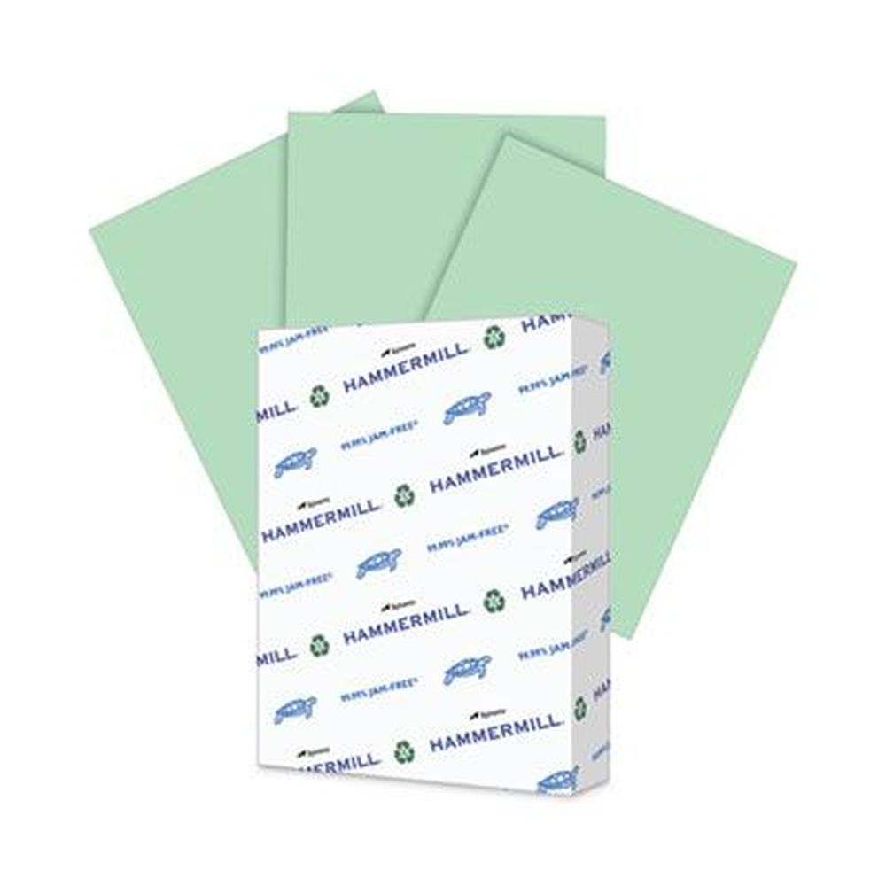 Hammermill Green Print Paper, 20 Pound Bond Weight -- 500 Per Ream