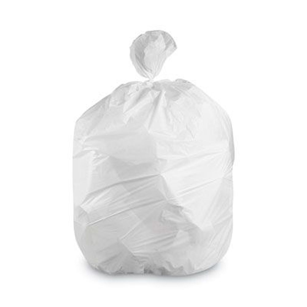 Heritage White 1.4 Mil Linear Low-density Can Liner, 30-35 Gallon Capacity -- 200 Per Case