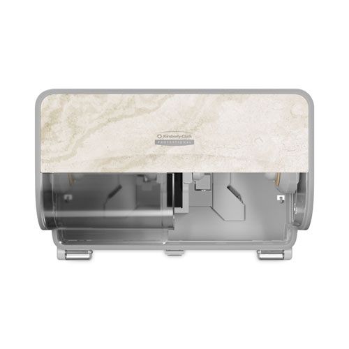 Kimberly-clark Professional Warm Marble Icon Coreless Standard Roll Toilet Paper Dispenser, 8.43 X 13 X 7.25 Inch