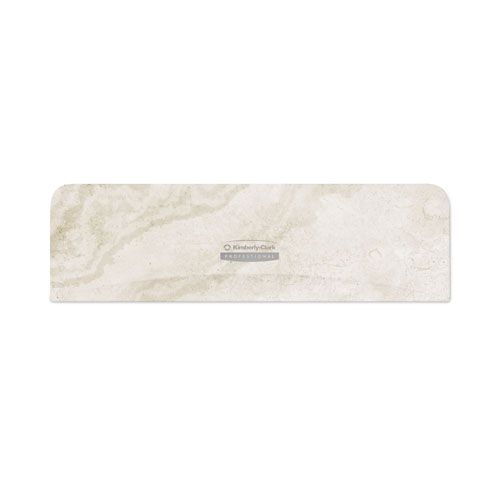 Kimberly-clark Professional Warm Marble Icon Faceplate For Coreless Standard Roll Toilet Paper Dispenser, 3.56 X 12 X 1.5 Inch