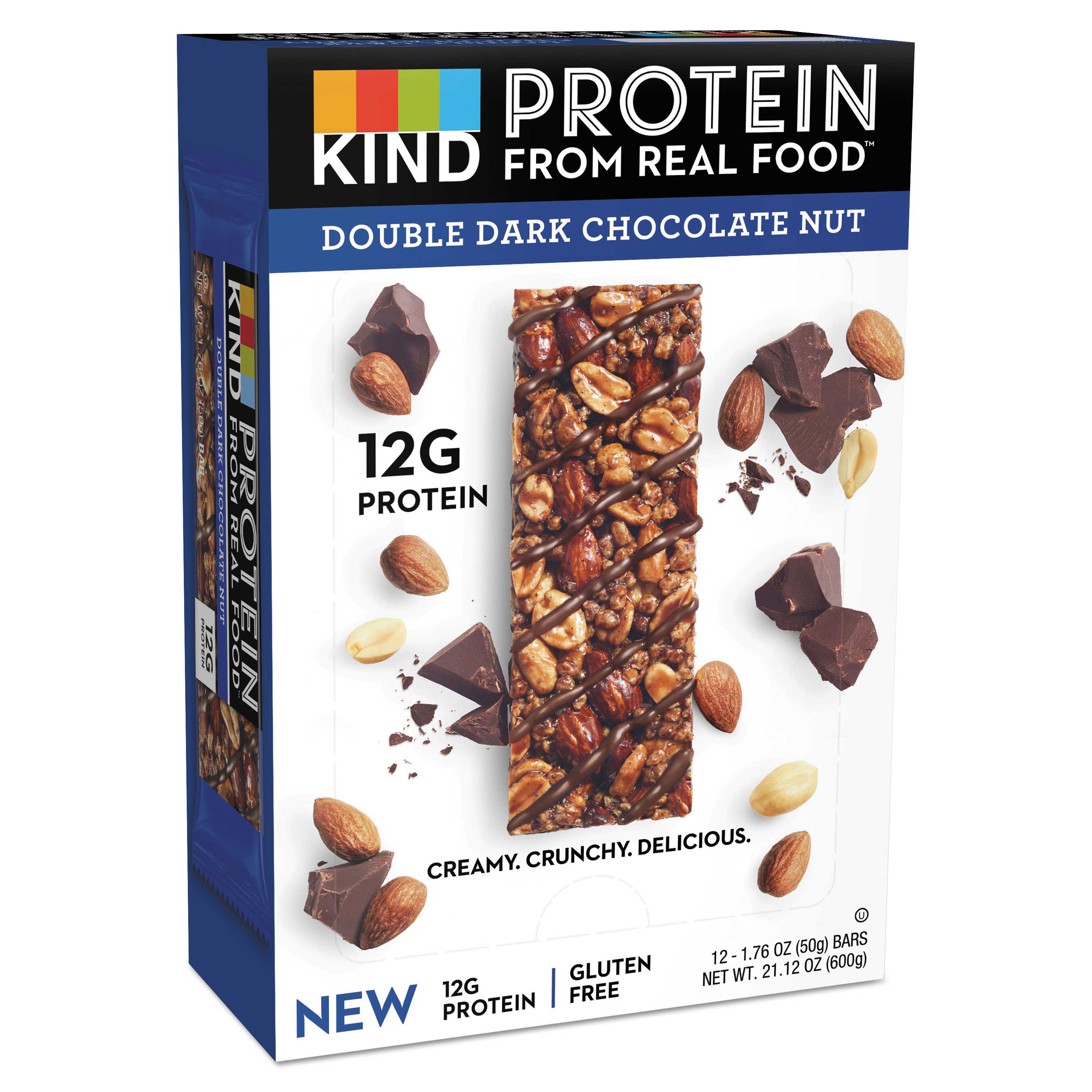 Kind Double Dark Chocolate Protein Bar, 1.76 Ounce - 12 per pack -- 1 pack per case