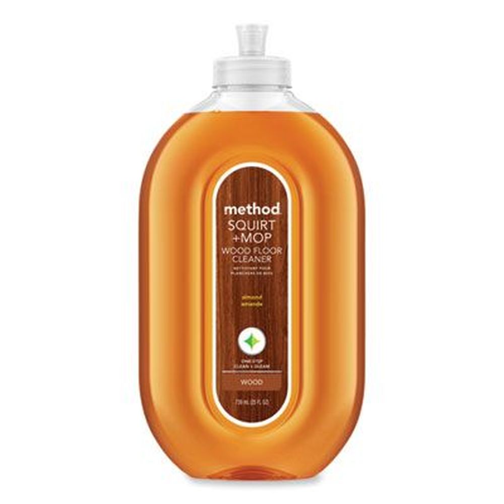 Method Almond Scent Squirt Mop Wood Floor Cleaner, 25 Ounce Bottle -- 6 Per Case