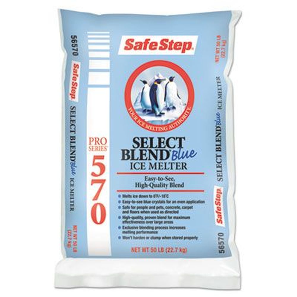 Safe Step Pro Select Blue Ice Melt, 50 Pound Bag -- 49 Per Pallet