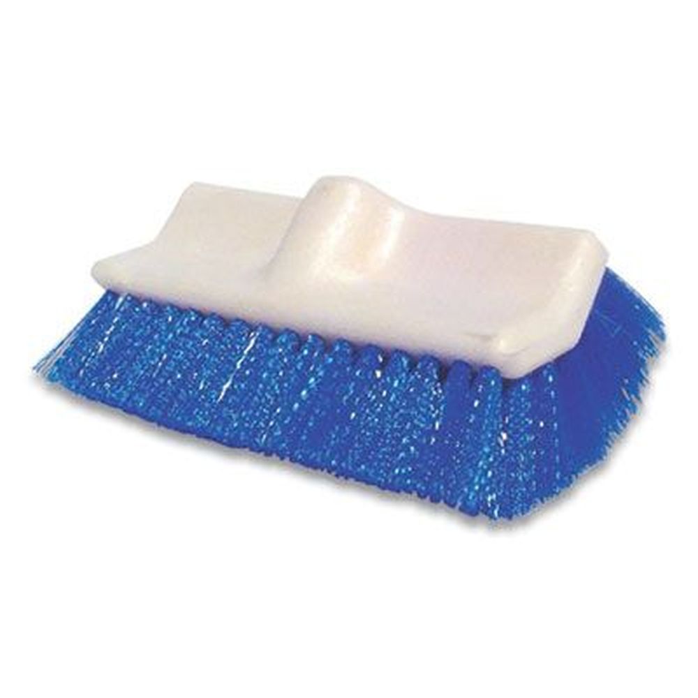 Synthetic Fiber Scrub Brush, Blue Synthetic Bristles, 10 Synthetic Fiber Scrub Brush, Blue Synthetic Bristles, 10