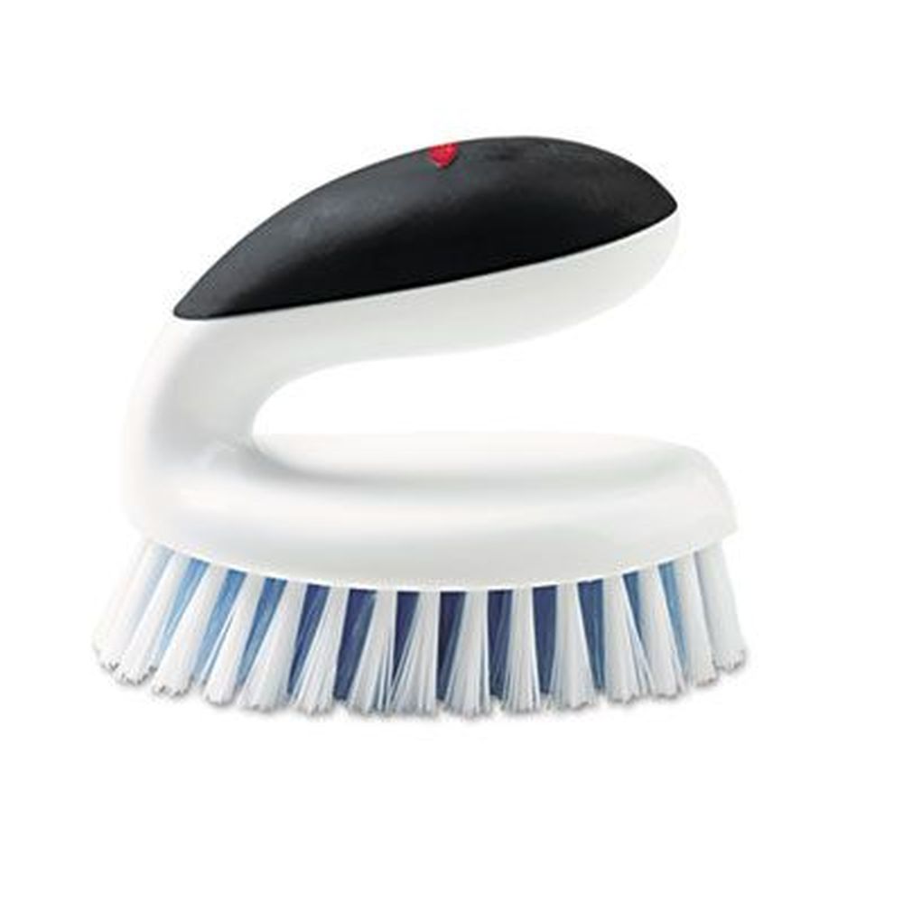 Good Grips Household Scrub Brush, White/Blue Nylon/Polypropylene Bristles, 5 Good Grips Household Scrub Brush, White/Blue Nylon/Polypropylene Bristles, 5