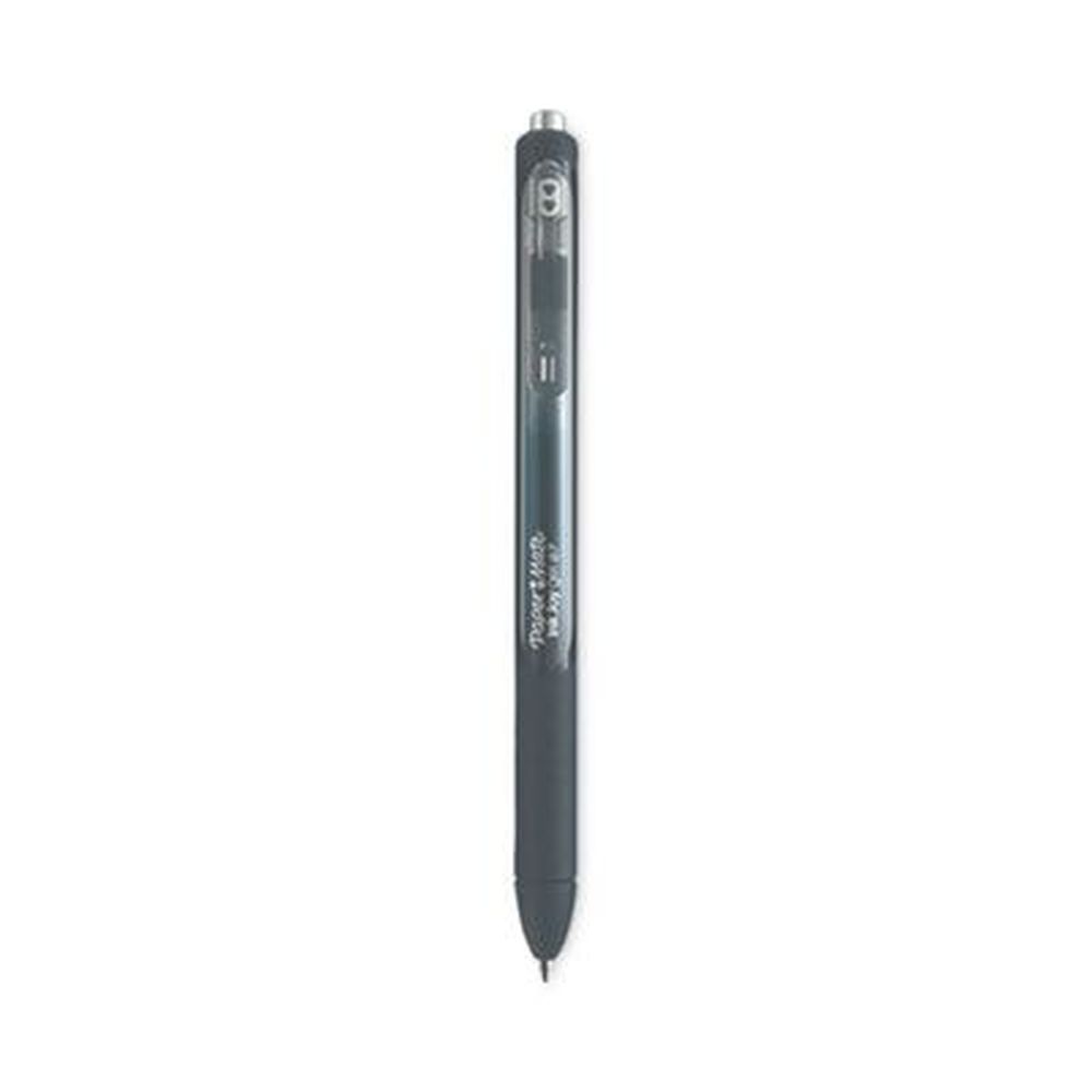 Paper Mate Inkjoy Medium 0.7 Mm Black Ink Black Barrel Retractable Gel Pen -- 3 Per Pack