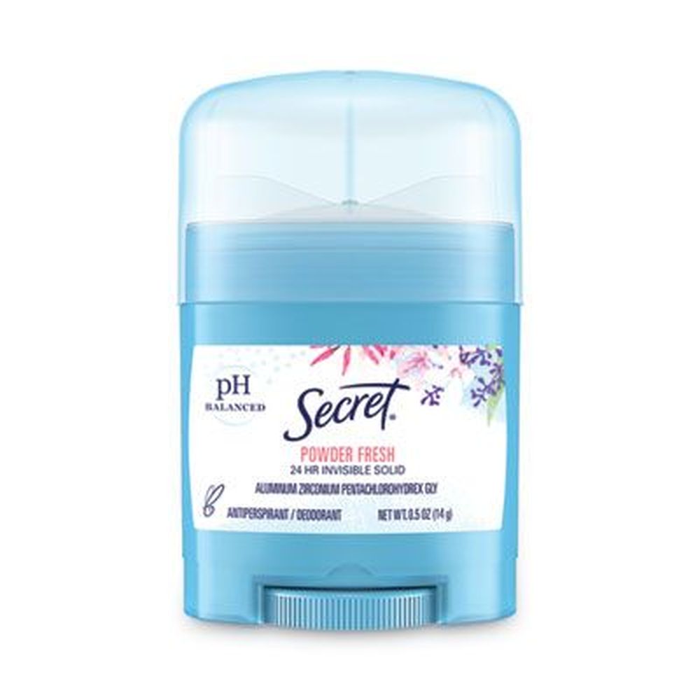 Secret Powder Fresh Invisible Solid Anti Perspirant And Deodorant, 0.5 Ounce Stick -- 24 Per Case