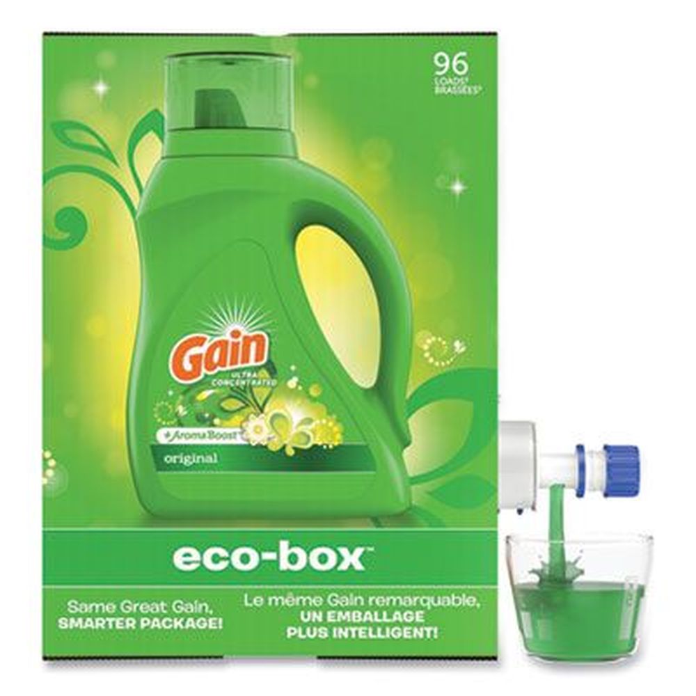 Liquid Laundry Detergent, Original Scent, 105 oz Bag-in-Box Liquid Laundry Detergent, Original Scent, 105 oz Bag-in-Box