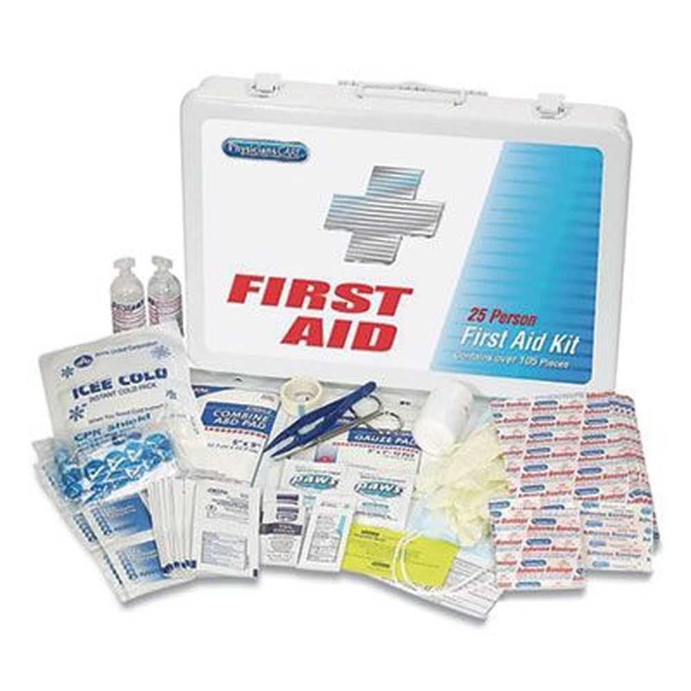Physicianscare By First Aid Only First Aid Kit For Up To 25 People, 125 Pieces