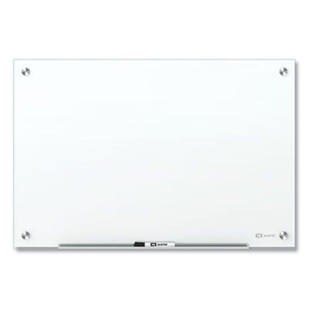 Quartet White Surface Brilliance Glass Dry Erase Board, 24 X 18 Inch