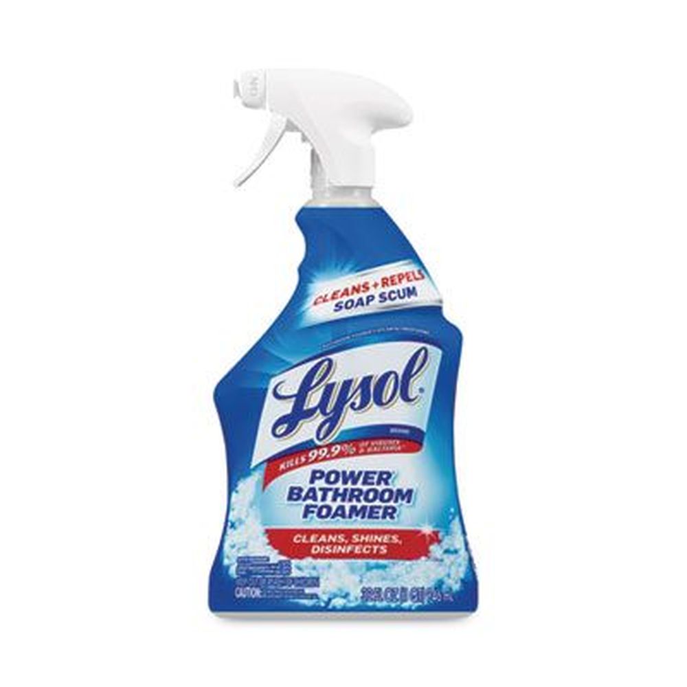 Disinfectant Power Bathroom Foamer, Liquid, Atlantic Fresh, 32 oz Spray Bottle