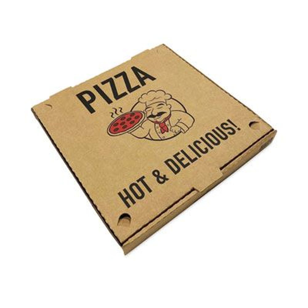 Blutable Kraft Paper Pizza Box, 16 X 16 X 1.75 Inch -- 50 Per Pack
