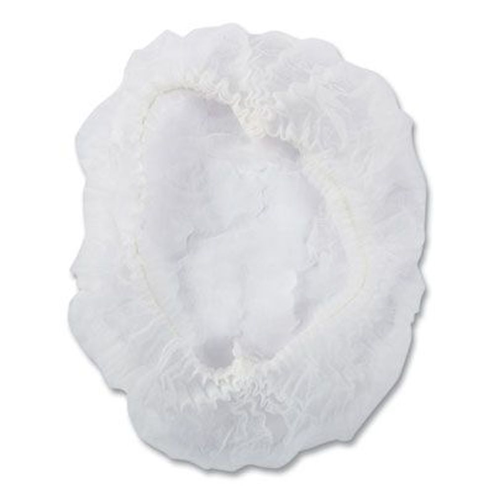 AmerCareRoyal White Polypropylene Pleated LatexFree Operating Room Cap