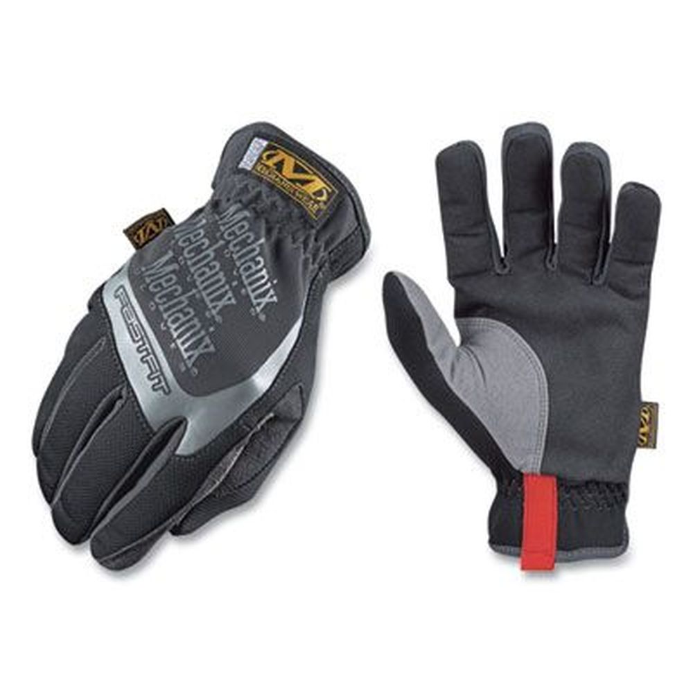 Mechanix Wear Fastfit Black Small Work Gloves