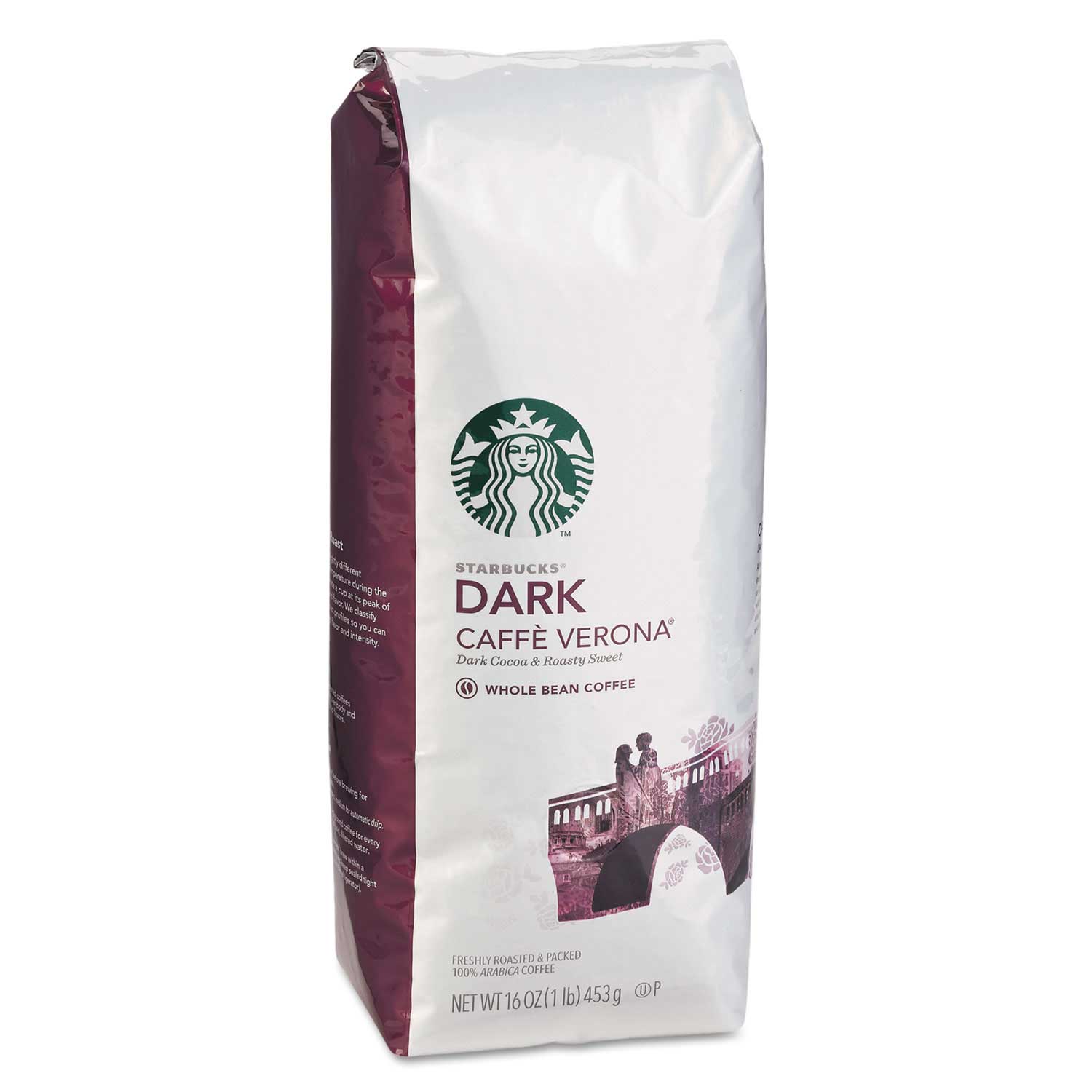Whole Bean Coffee, Caffe Verona, 1 lb Bag Whole Bean Coffee, Caffe Verona, 1 lb Bag