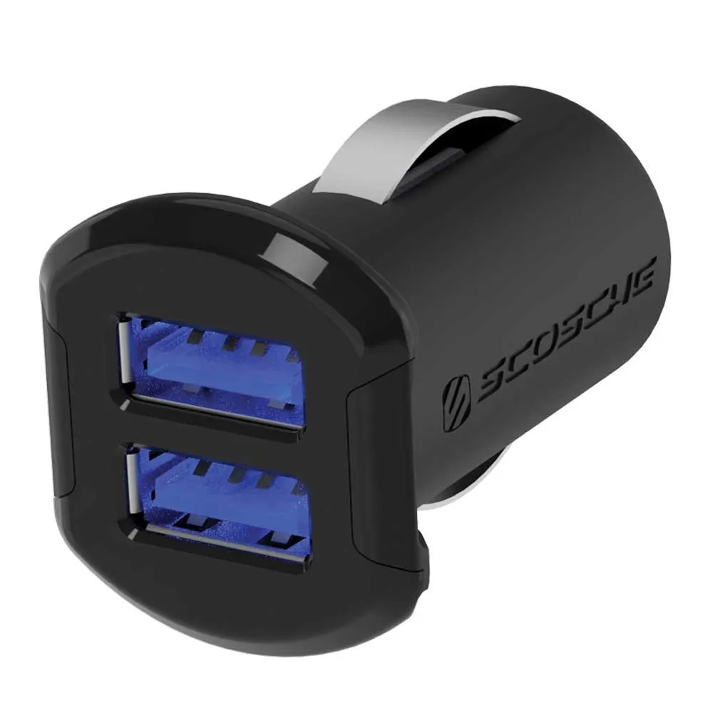 Scosche Revolt Black Lightning Car Charger For Universal