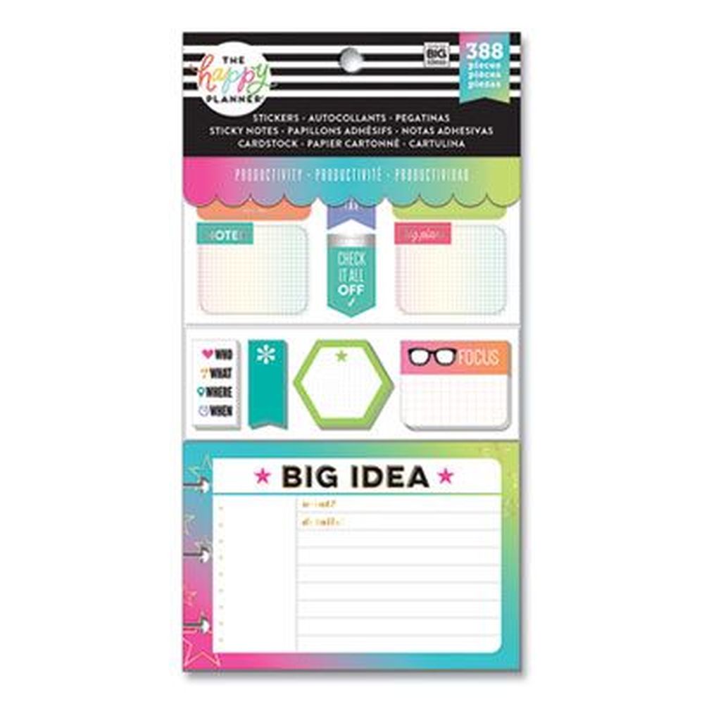 The Happy Planner Productivity Multi Accessory Pack