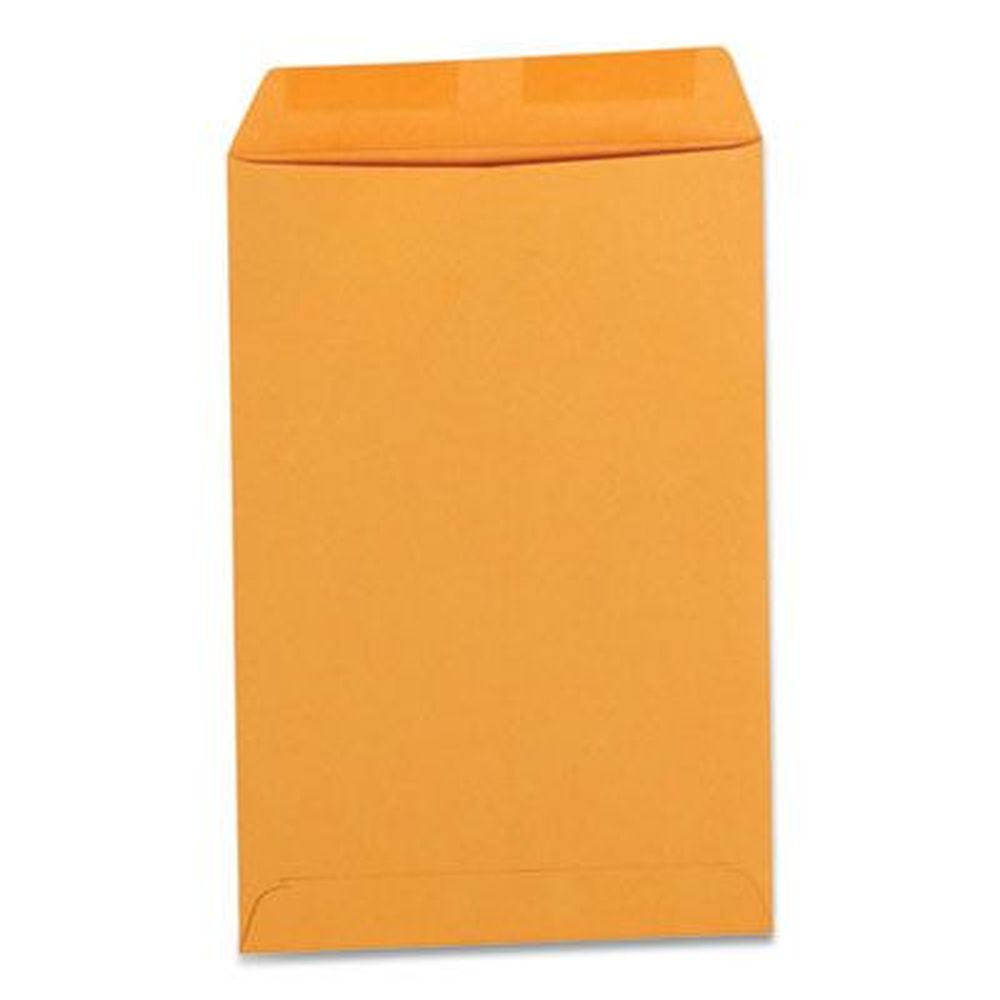 Universal Brown Kraft Square Flap Self Adhesive Closure Self Stick Open End Catalog Envelope, 6 X 9 Inch -- 100 Per Box