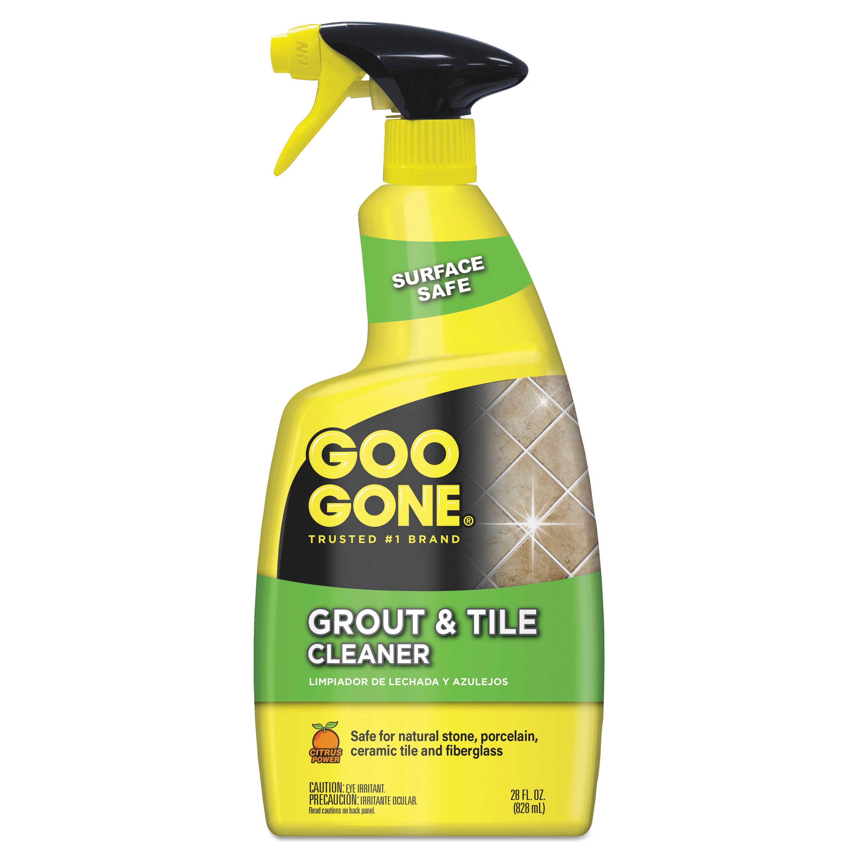 Grout and Tile Cleaner, Citrus Scent, 28 oz Trigger Spray Bottle