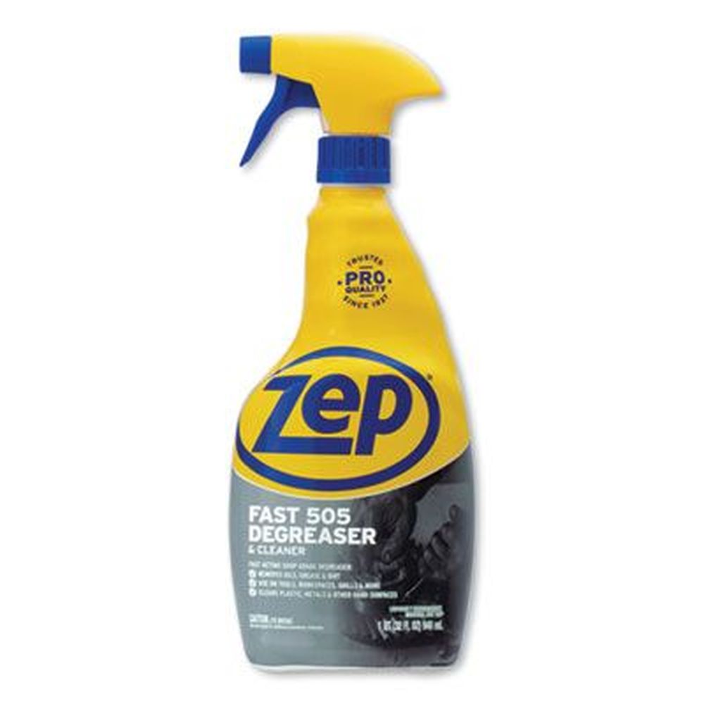 Zep Fast 505 Cleaner And Degreaser, 32 Ounce Spray Bottle -- 12 Per Case
