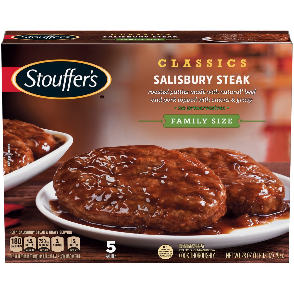 Salisbury steak stouffer's discount