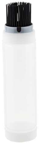 Tablecraft Invertatop Squeeze Bottle With Brush Top, 24 Ounce Capacity -- 12 Per Case