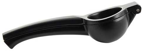 Tablecraft Black Aluminum Alloy Coated Citrus Juicer, 8.75 X 2.875 X 2 Inch