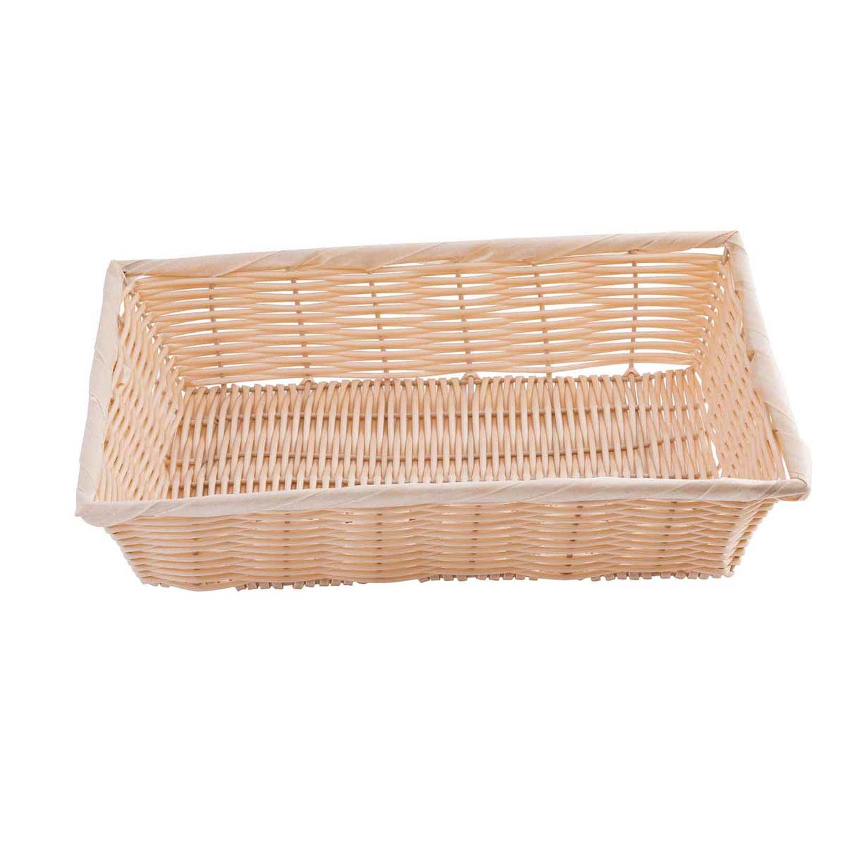Tablecraft Rectangular Natural Display Basket, 14 X 10 X 3 Inch -- 6 Per Case