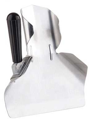 Tablecraft Aluminum Bakelite Right Handle French Fry Scoop, 8.875 X 7.625 X 2.25 Inch