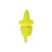 Tablecraft Plastic Economy Yellow Free Flow Liquor Pourer, 1.25 X 1.25 X 2.6875 Inch -- 12 Per Case