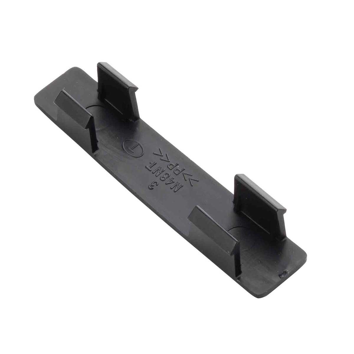 Tablecraft Black With Orange Print Russian Tag For Nsf Saferfood Solutions Option Dispenser, 3.625 X 3.375 X 0.9375 Inch