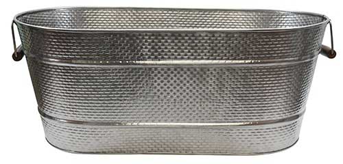 Tablecraft Brickhouse Beverage Tub For Single Wall Beverage Tub Set, 27.5 X 15 X 10.75 Inch
