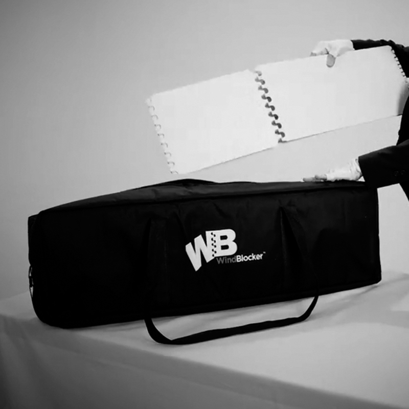 Get-a-grip Windblocker Carrying Bag, 45.72 — 10.16 — 35.56 Inch