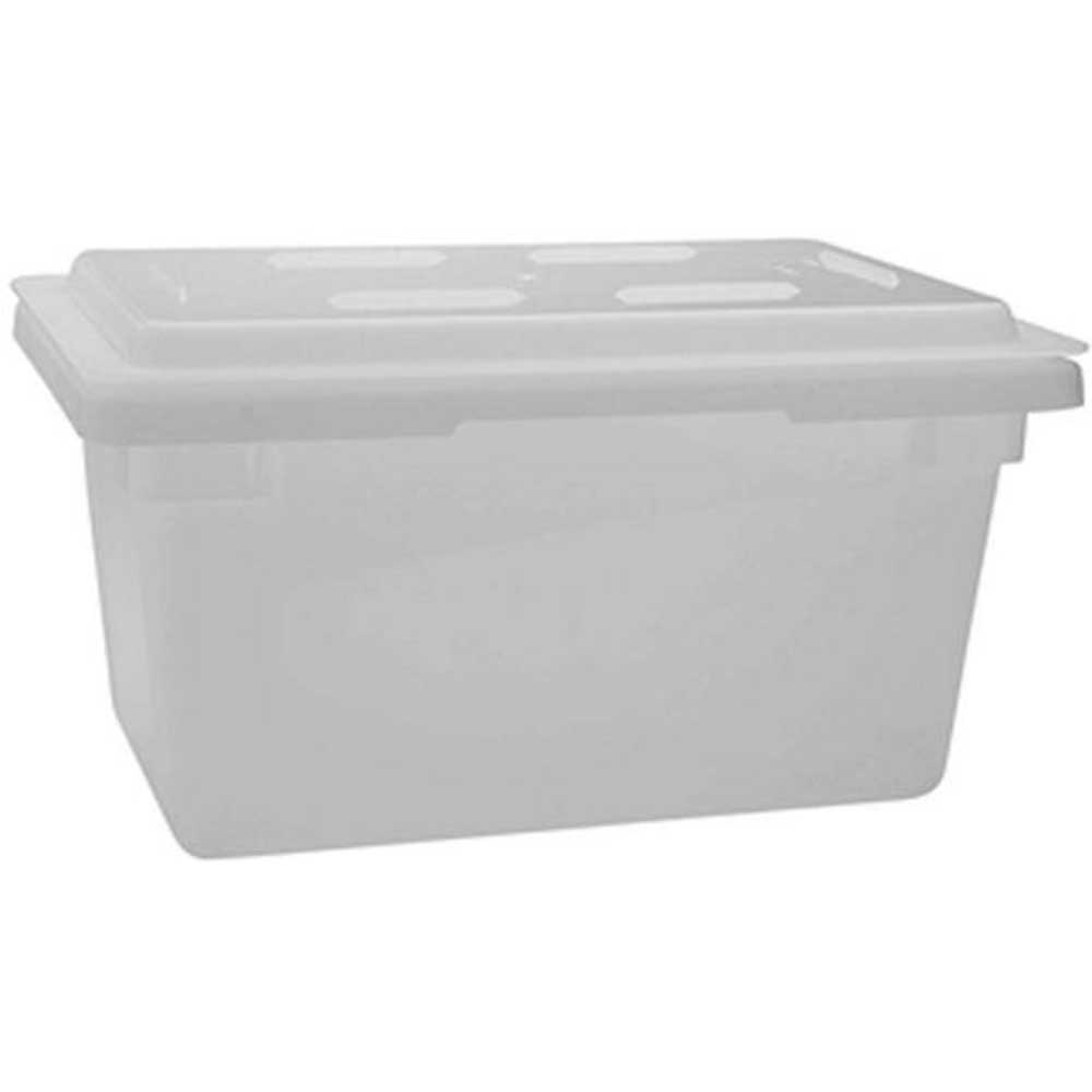Winco White Polypropylene Full Size Food Storage Box, 18 X 26 X 12 Inch -- 6 Per Case