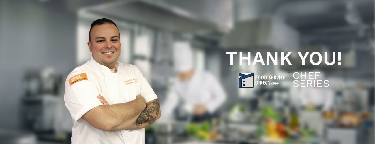Interview with UFS Chef Sebastian Rivera Food Service Direct
